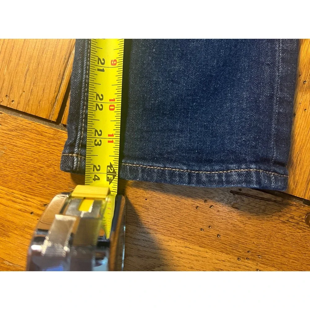 Old Navy Boys Slim Boot-Cut Jeans Dark Wash Built-In Flex Size 10 Slim
